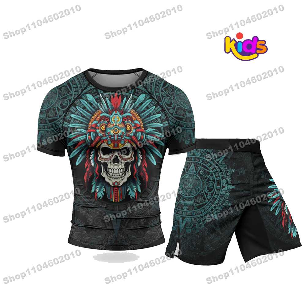 T Shirt Tight Fit - K117th-ropa de Surf de Anime para