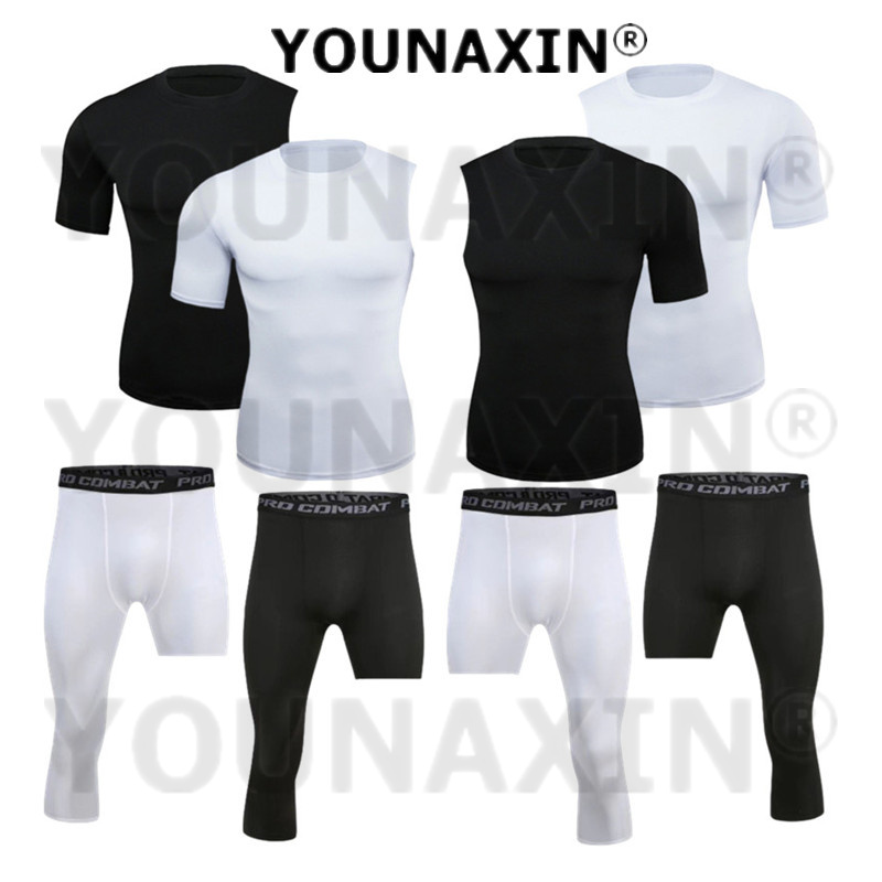 T Shirt Tight Fit - Ropa Deportiva Unisex, Camisetas de Manga